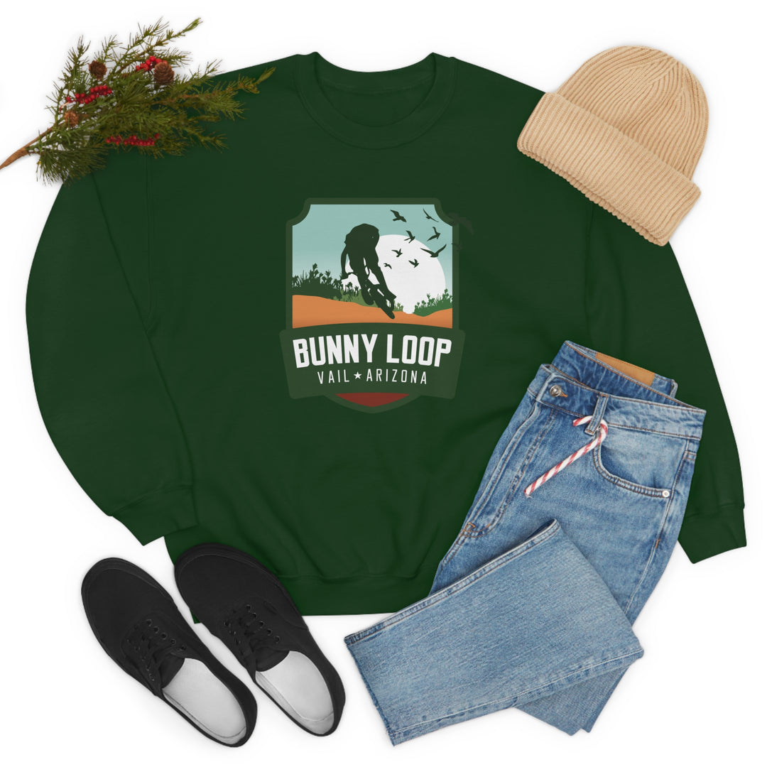 Bunny Loop - Vail, Arizona Unisex Heavy Blend Crewneck Sweatshirt