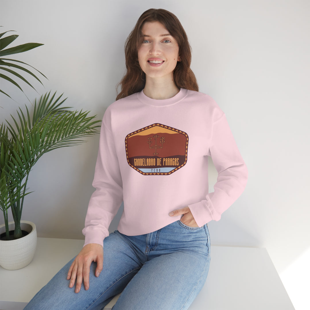 Candelabro de Paracas - Peru | Unisex Heavy Blend Crewneck Sweatshirt