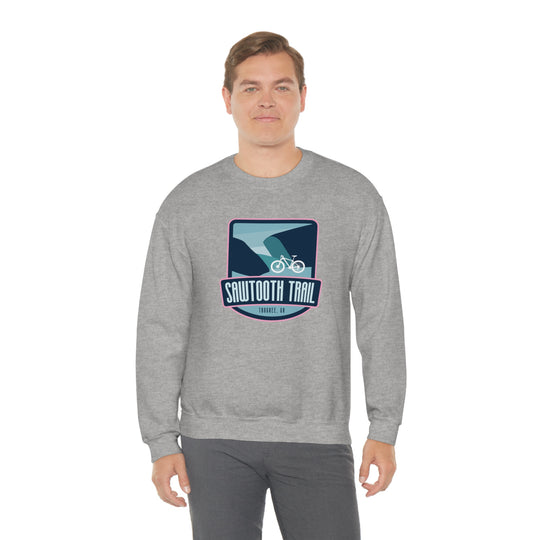 Sawtooth Trail - Truckee, California Unisex Heavy Blend Crewneck Sweatshirt