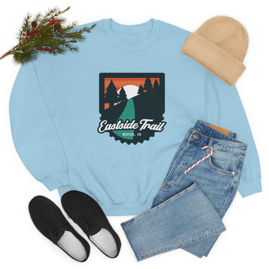 Eastside Trail - Boise, Idaho Unisex Heavy Blend Crewneck Sweatshirt