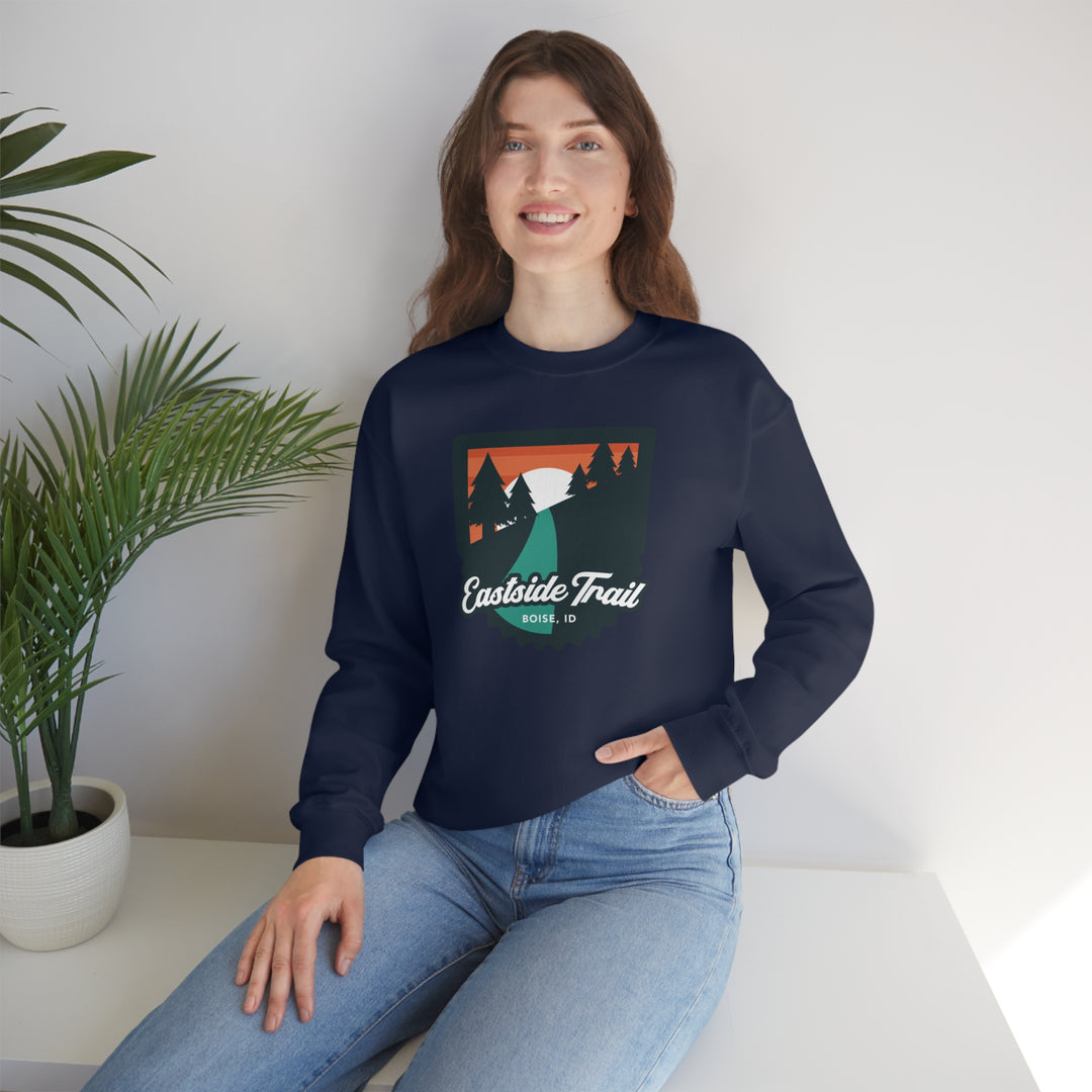 Eastside Trail - Boise, Idaho Unisex Heavy Blend Crewneck Sweatshirt