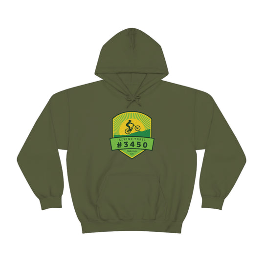 Alpine Trail #3450 - Oakridge, Oregon Unisex Heavy Blend Hooded Sweatshirt