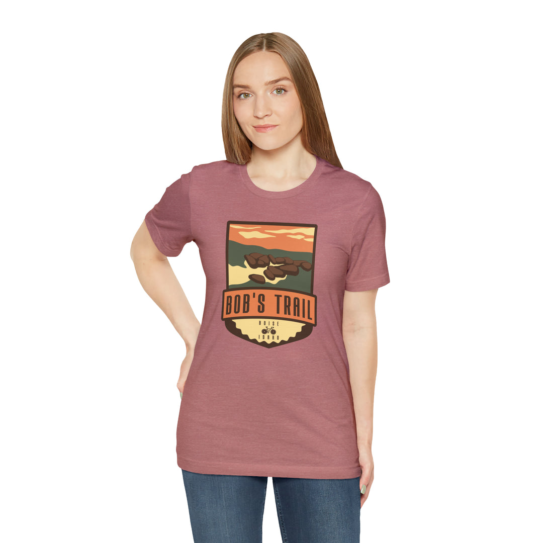 Bob's Trail - Boise, Idaho Unisex Tee Shirt