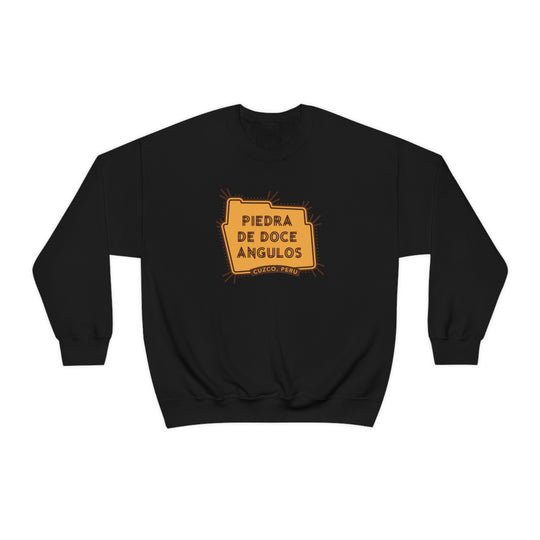 Piedra de doce angulos - Cuzco, Peru Unisex Heavy Blend Crewneck Sweatshirt