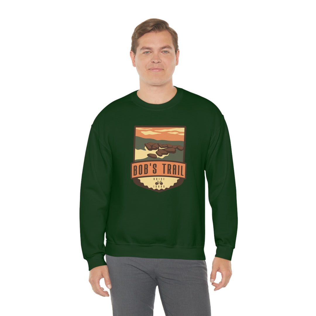 Bob's Trail - Boise, Idaho Unisex Heavy Blend Crewneck Sweatshirt