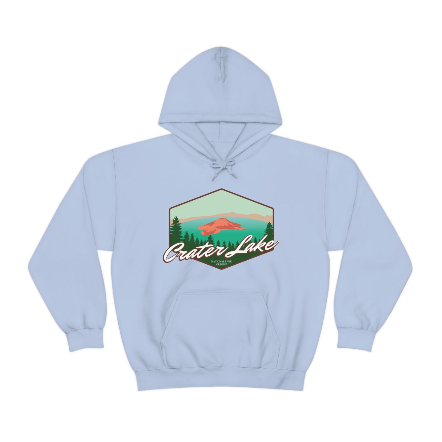 Crater Lake National Park Unisex Heavy Blend Hoodie Sweatshirt Oregon hiker gift