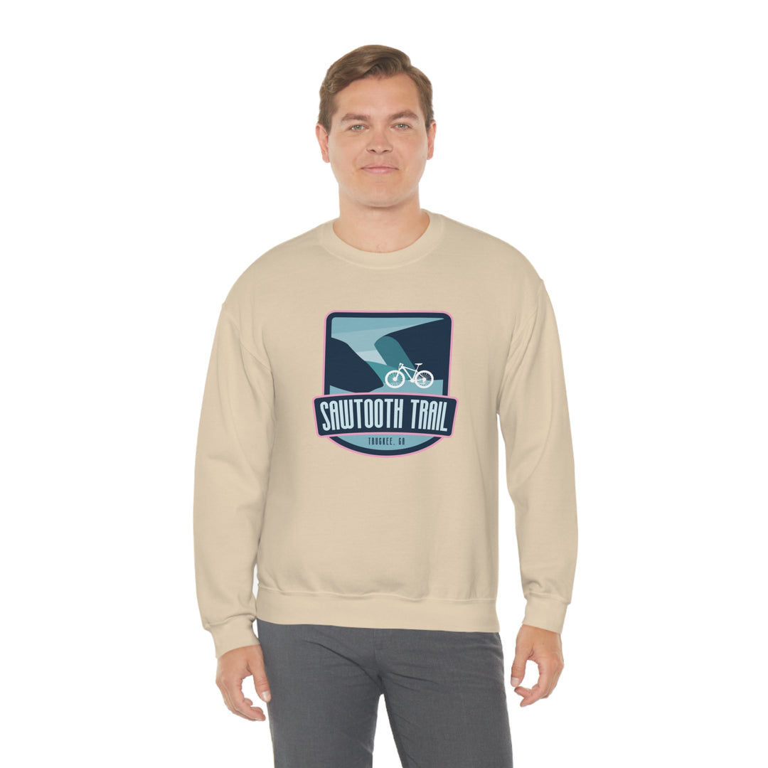 Sawtooth Trail - Truckee, California Unisex Heavy Blend Crewneck Sweatshirt