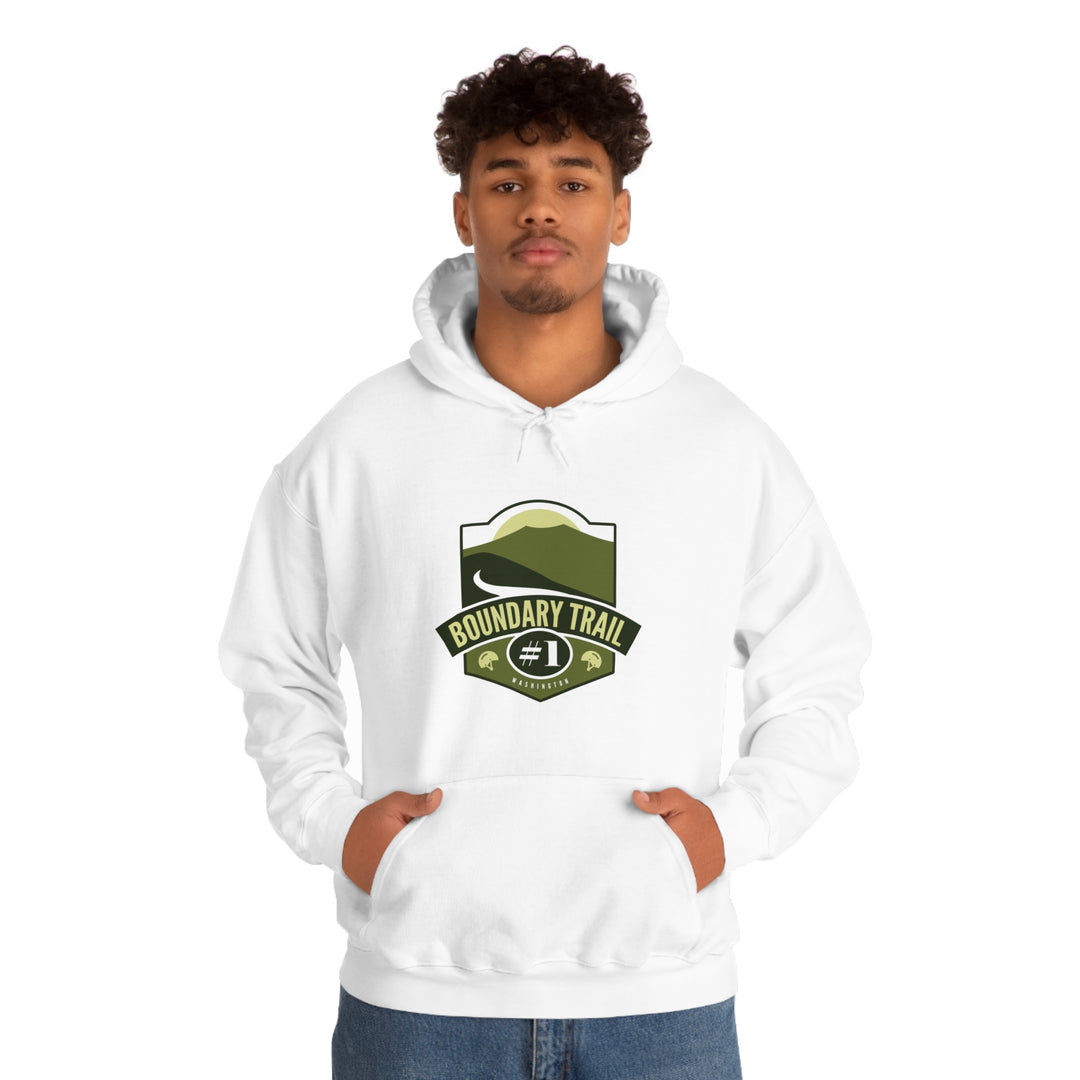 Boundary Trail #1 - Washington Unisex Heavy Blend Hooded Sweatshirt