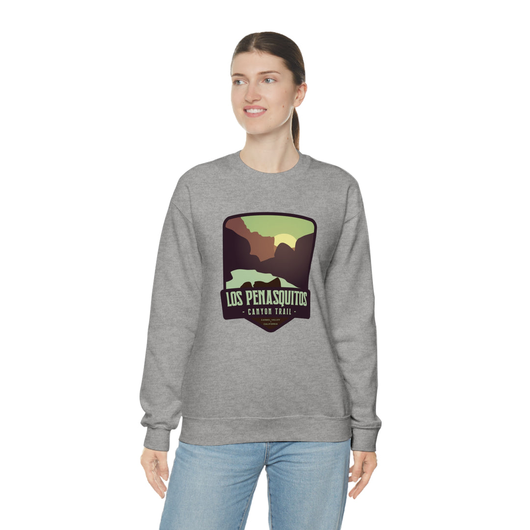 Los Penasquitos Trail - Carmel Valley, CA Unisex Heavy Blend Crewneck Sweatshirt