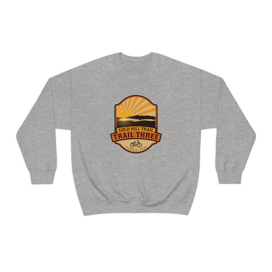 Gold Hill Trail (Trail 3) - Sandpoint, Idaho Unisex Heavy Blend Crewneck Sweatshirt