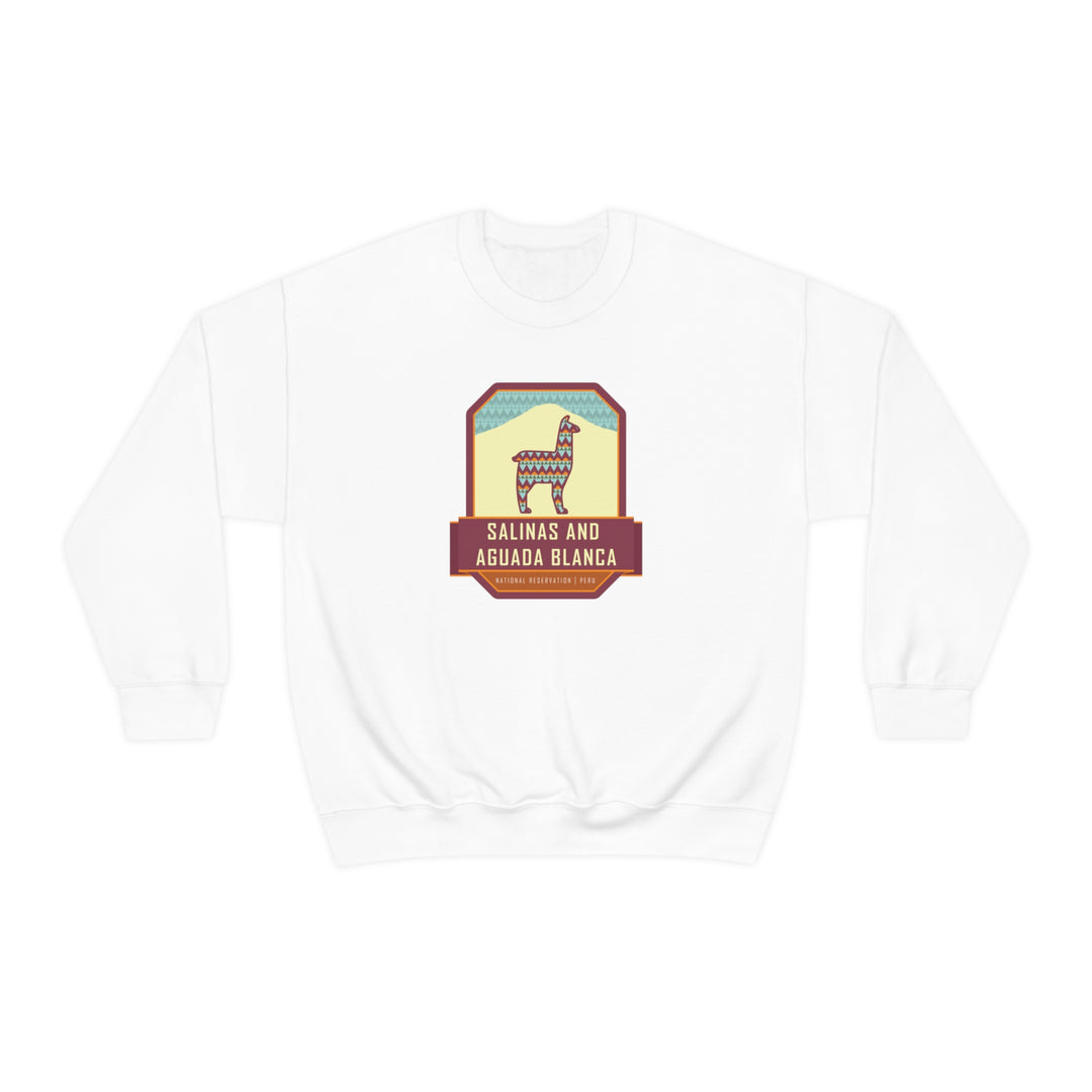 Salinas and Aguada Blanca National Reservation - Peru Unisex Heavy Blend Crewneck Sweatshirt