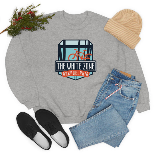 The White Zone - Arkadelphia, Arkansas Unisex Heavy Blend Crewneck Sweatshirt