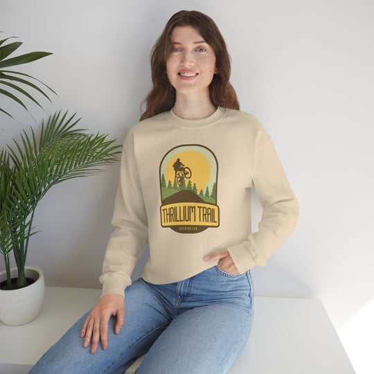 Thrillium Trail - Washington Unisex Heavy Blend Crewneck Sweatshirt