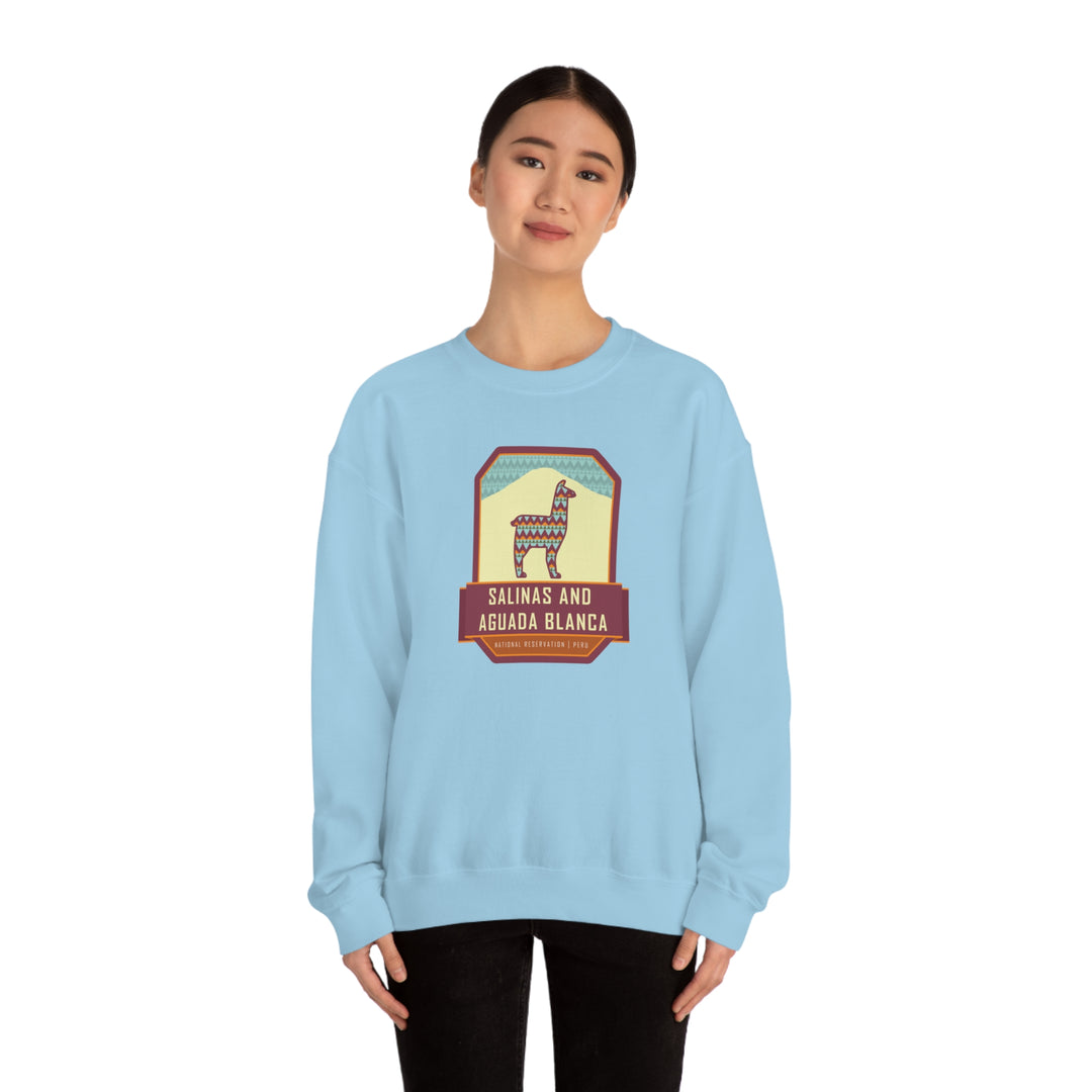 Salinas and Aguada Blanca National Reservation - Peru Unisex Heavy Blend Crewneck Sweatshirt