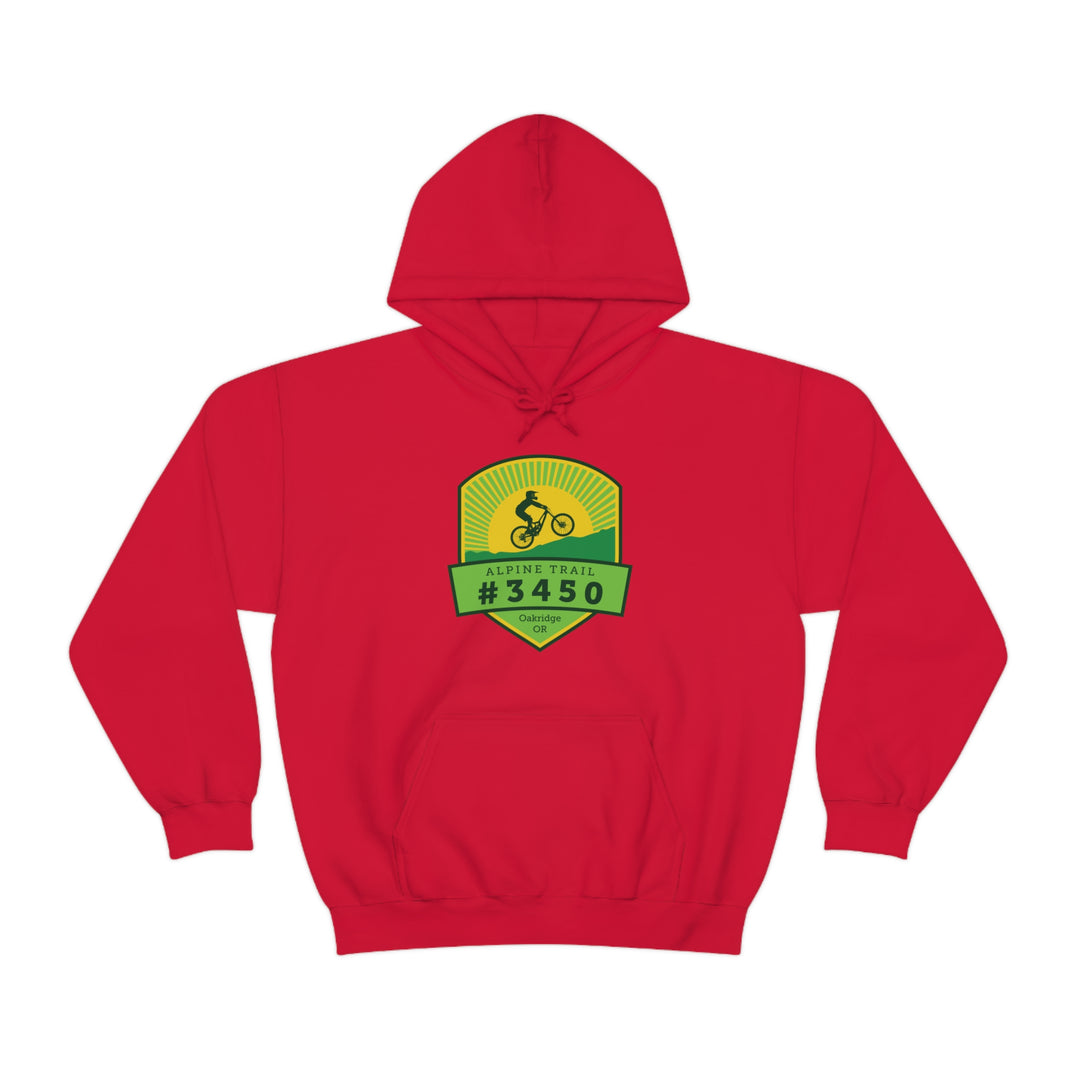 Alpine Trail #3450 - Oakridge, Oregon Unisex Heavy Blend Hooded Sweatshirt