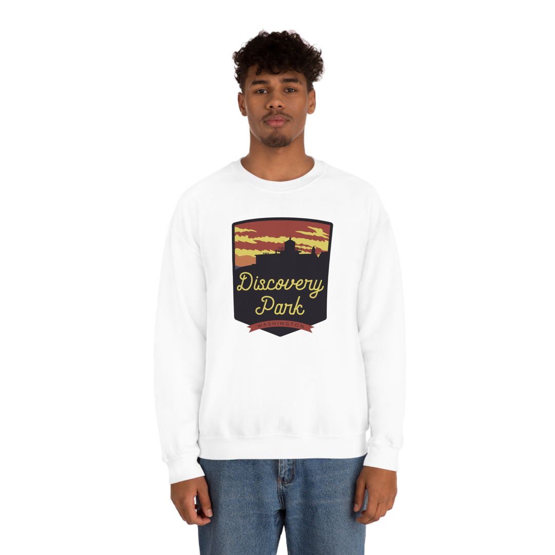 Discovery Park - Washington Unisex Heavy Blend Crewneck Sweatshirt