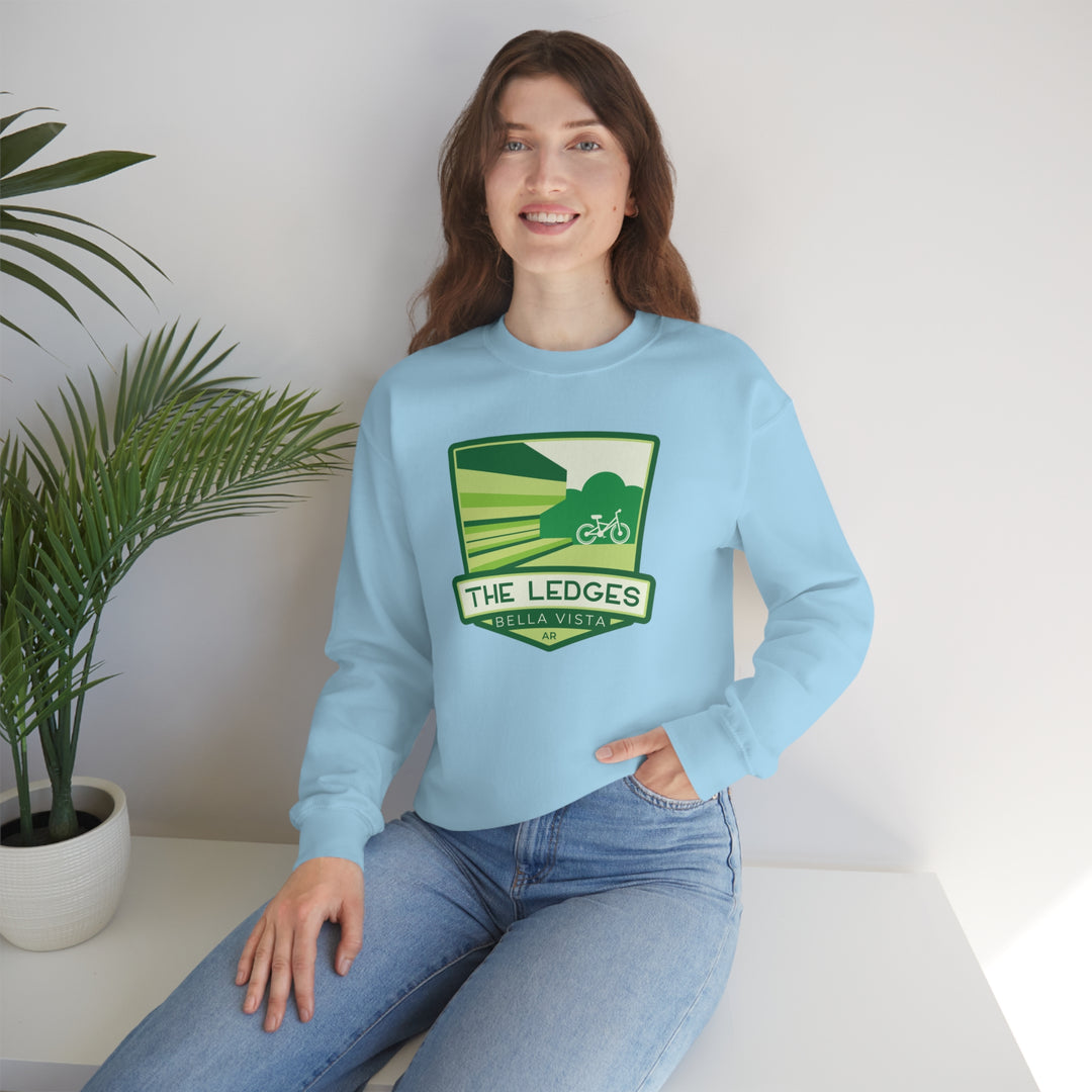 The Ledges - Bella Vista, Arkansas Unisex Heavy Blend Crewneck Sweatshirt