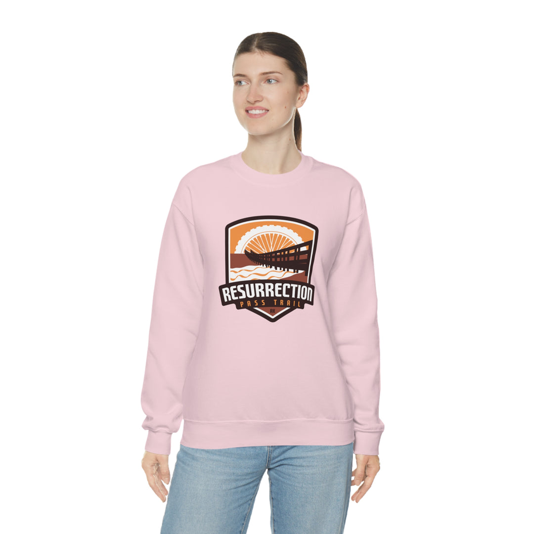 Resurrection Pass Trail - Alaska Unisex Heavy Blend Crewneck Sweatshirt