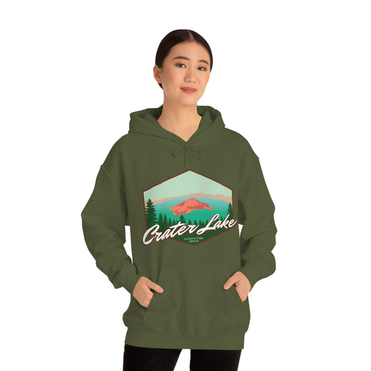 Crater Lake National Park Unisex Heavy Blend Hoodie Sweatshirt Oregon hiker gift