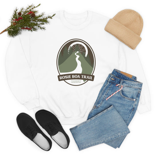 Rosie Boa Trail - Leavenworth, Washington Unisex Heavy Blend Crewneck Sweatshirt