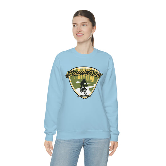 Flow Trail - Day Valley, CA Unisex Heavy Blend Crewneck Sweatshirt