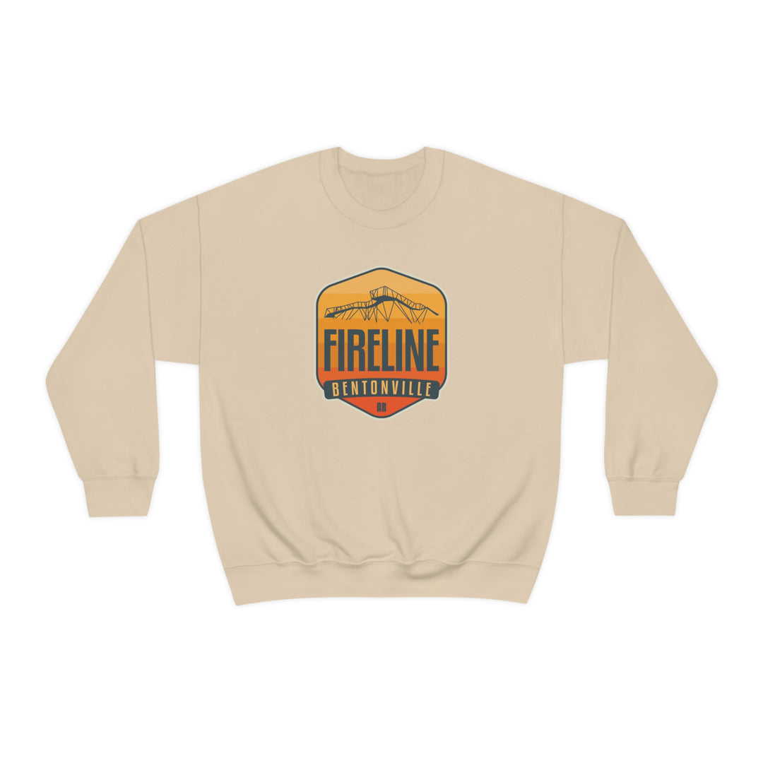 Fireline - Bentonville, Arkansas Unisex Heavy Blend Crewneck Sweatshirt