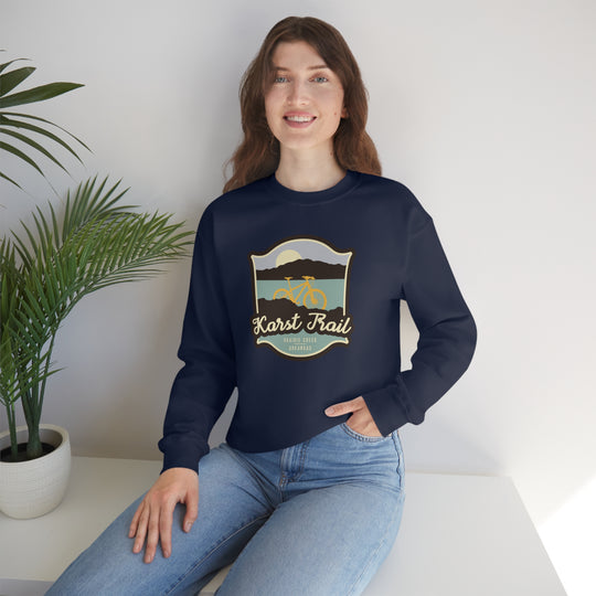 Karst Trail - Prairie Creek, Arkansas Unisex Heavy Blend Crewneck Sweatshirt