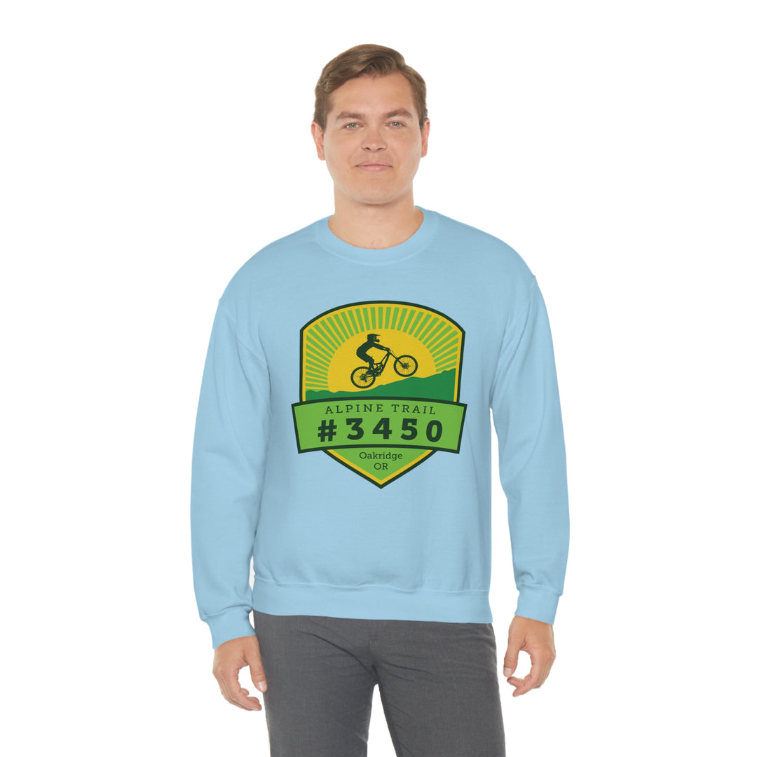 Alpine Trail #3450 - Oakridge, Oregon Unisex Heavy Blend Crewneck Sweatshirt