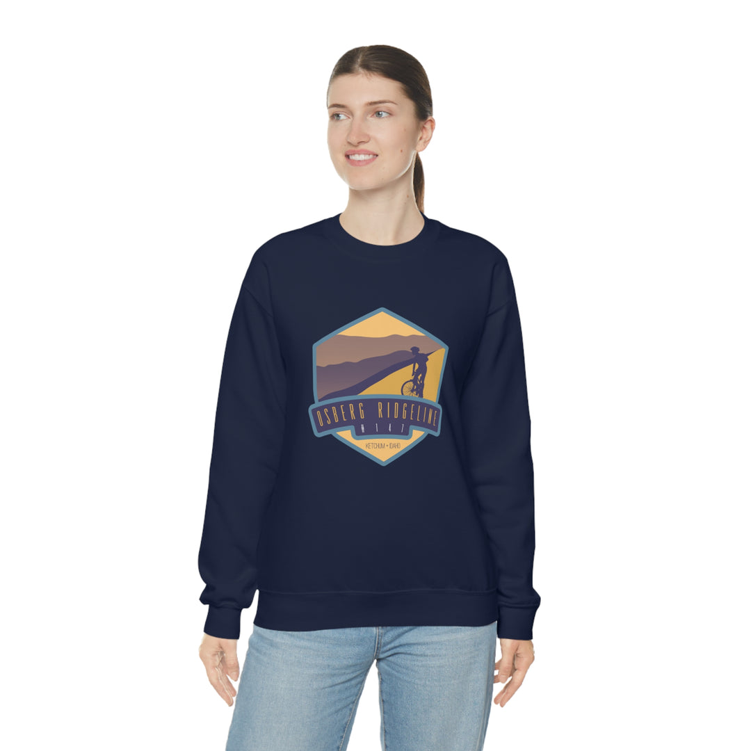 Osberg Ridgeline #147 - Ketchum, Idaho Unisex Heavy Blend Crewneck Sweatshirt