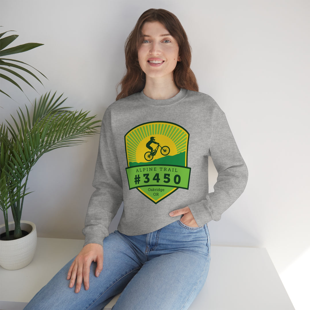 Alpine Trail #3450 - Oakridge, Oregon Unisex Heavy Blend Crewneck Sweatshirt