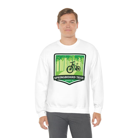 Springboard Trail - Monroe, Oregon Unisex Heavy Blend Crewneck Sweatshirt