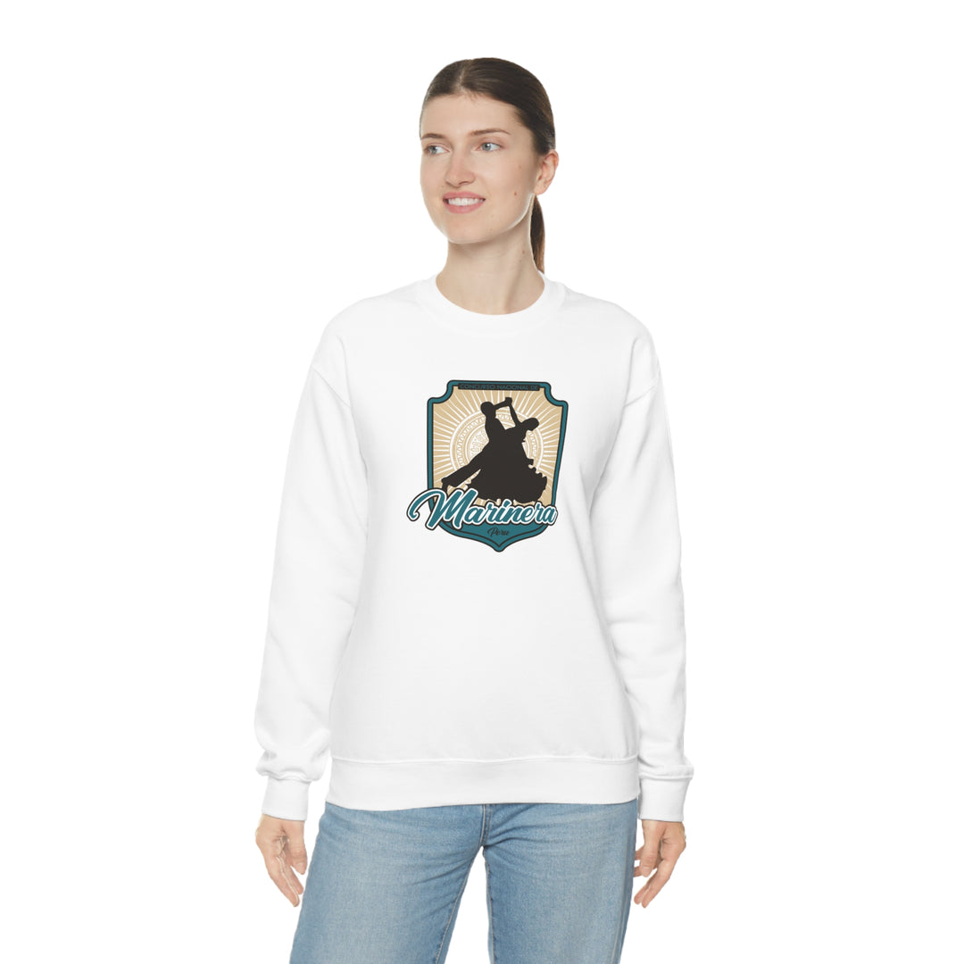 Concurso Nacional de Marinera - Peru Unisex Heavy Blend Crewneck Sweatshirt