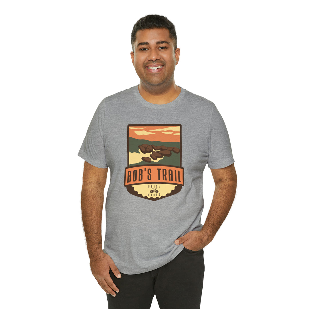 Bob's Trail - Boise, Idaho Unisex Tee Shirt