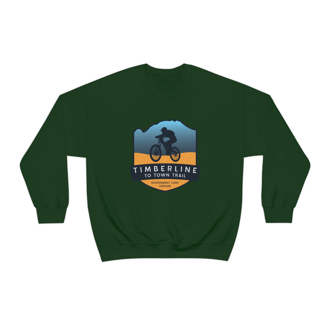 Timberline to Town Trail - Government Camp, Oregon Unisex Heavy Blend Crewneck Sweatshirt