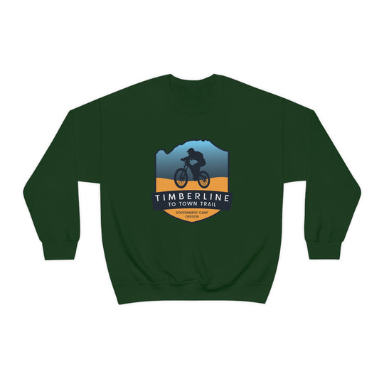 Timberline to Town Trail - Government Camp, Oregon Unisex Heavy Blend Crewneck Sweatshirt