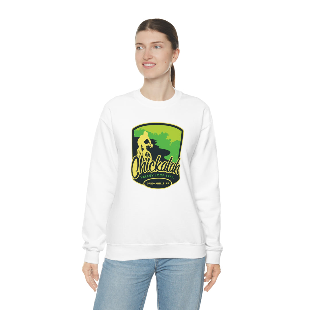 Chickalah Valley Loop Trail - Dardanelle, Arkansas Unisex Heavy Blend Crewneck Sweatshirt