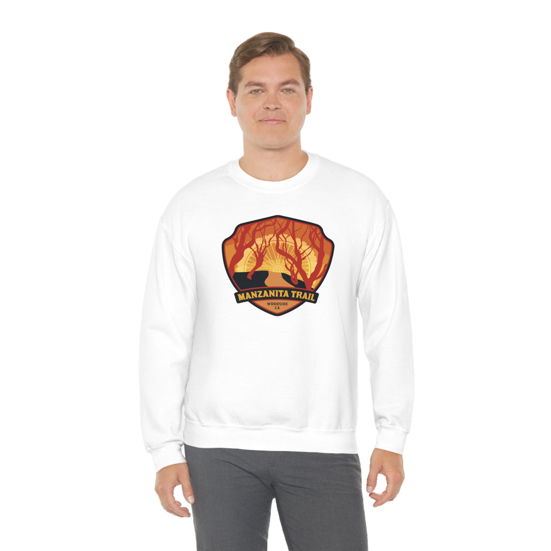 Manzanita Trail - Woodside, California Unisex Heavy Blend Crewneck Sweatshirt