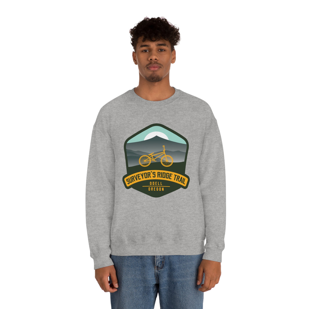 Surveyor's Ridge Trail - Odell, Oregon Unisex Heavy Blend Crewneck Sweatshirt