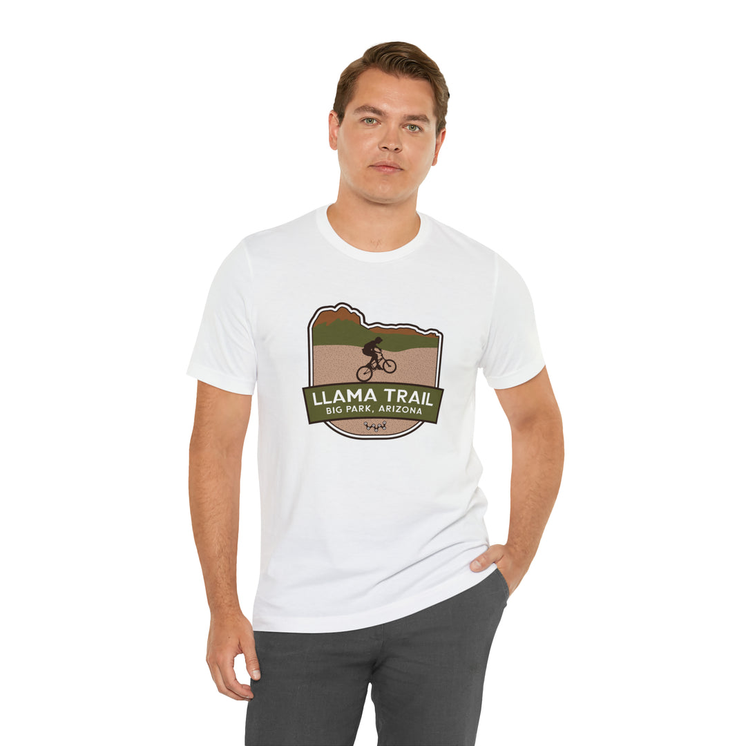 Llama Trail - Big Park, Arizona Unisex T-Shirt