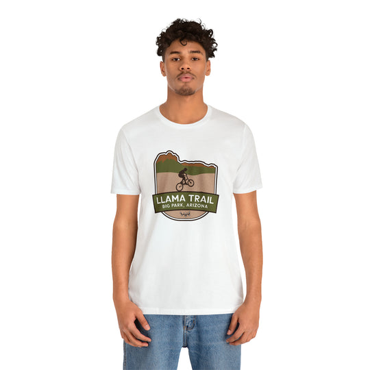 Llama Trail - Big Park, Arizona Unisex T-Shirt