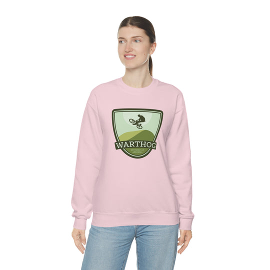 Warthog - Bentonville, Arkansas Unisex Heavy Blend Crewneck Sweatshirt