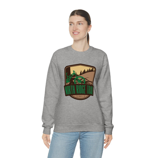 North Ridge Trail - Philomath, Oregon Unisex Heavy Blend Crewneck Sweatshirt