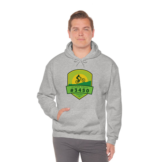 Alpine Trail #3450 - Oakridge, Oregon Unisex Heavy Blend Hooded Sweatshirt