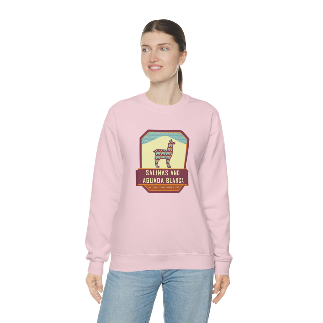 Salinas and Aguada Blanca National Reservation - Peru Unisex Heavy Blend Crewneck Sweatshirt