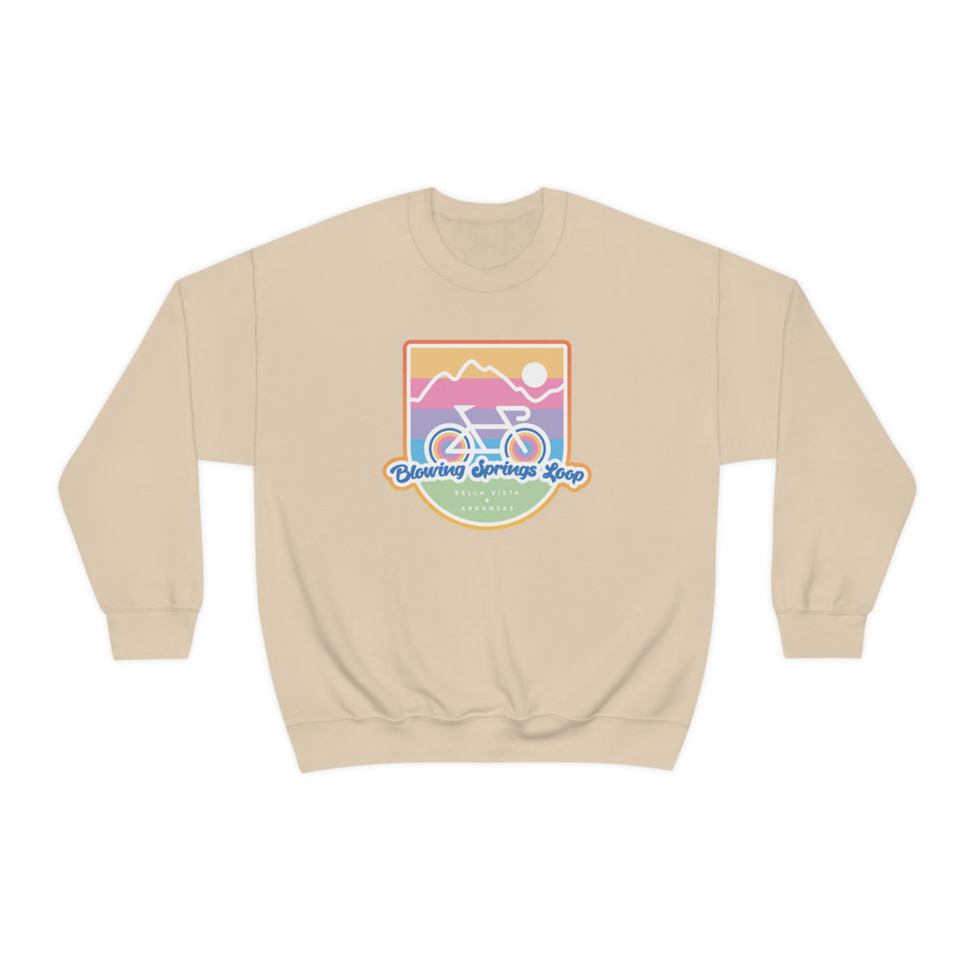 Blowing Springs Loop - Bella Vista, Arkansas Unisex Heavy Blend Crewneck Sweatshirt