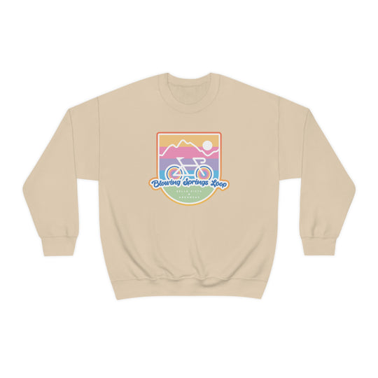 Blowing Springs Loop - Bella Vista, Arkansas Unisex Heavy Blend Crewneck Sweatshirt