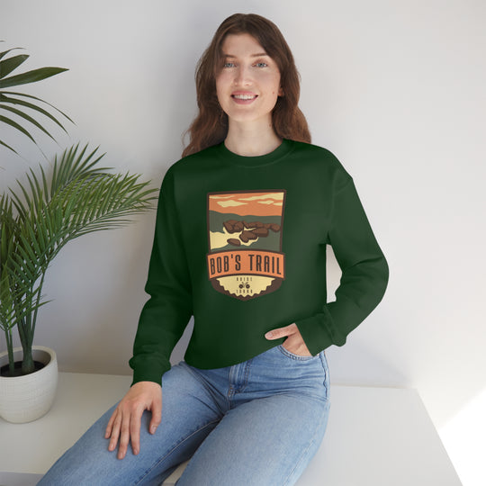 Bob's Trail - Boise, Idaho Unisex Heavy Blend Crewneck Sweatshirt