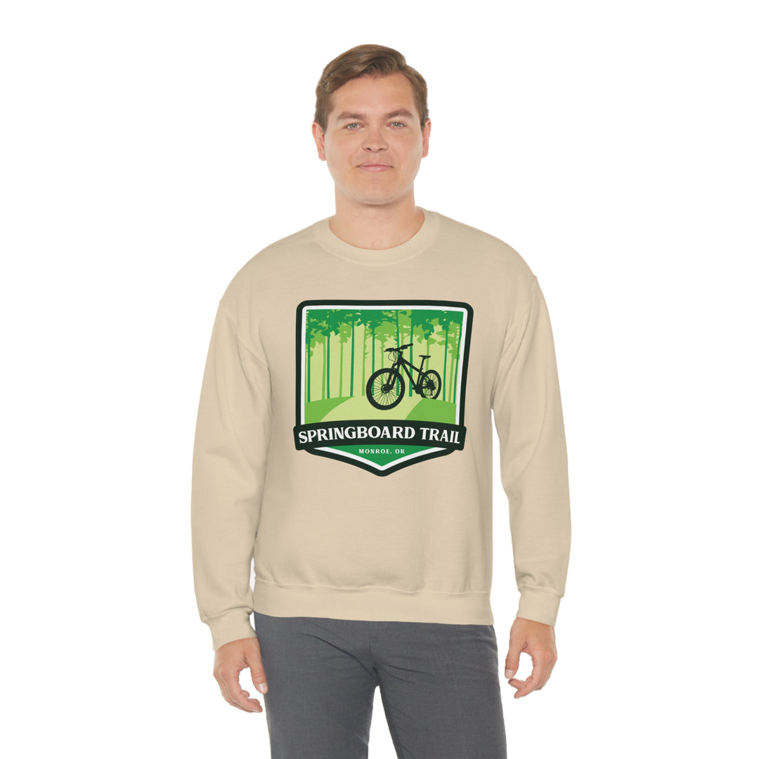 Springboard Trail - Monroe, Oregon Unisex Heavy Blend Crewneck Sweatshirt