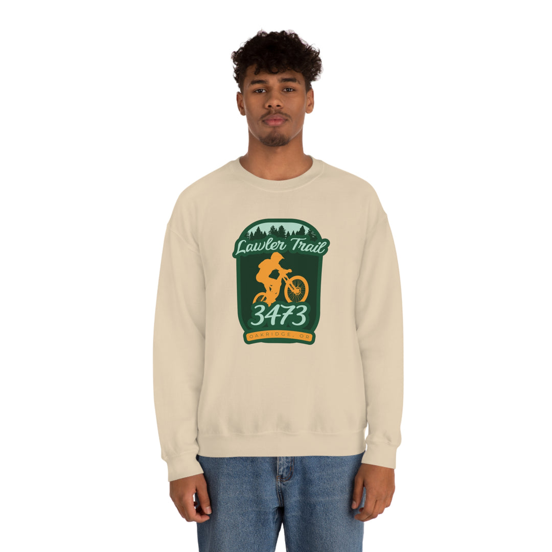 Lawler Trail #3473 - Oakridge, Oregon Unisex Heavy Blend Crewneck Sweatshirt