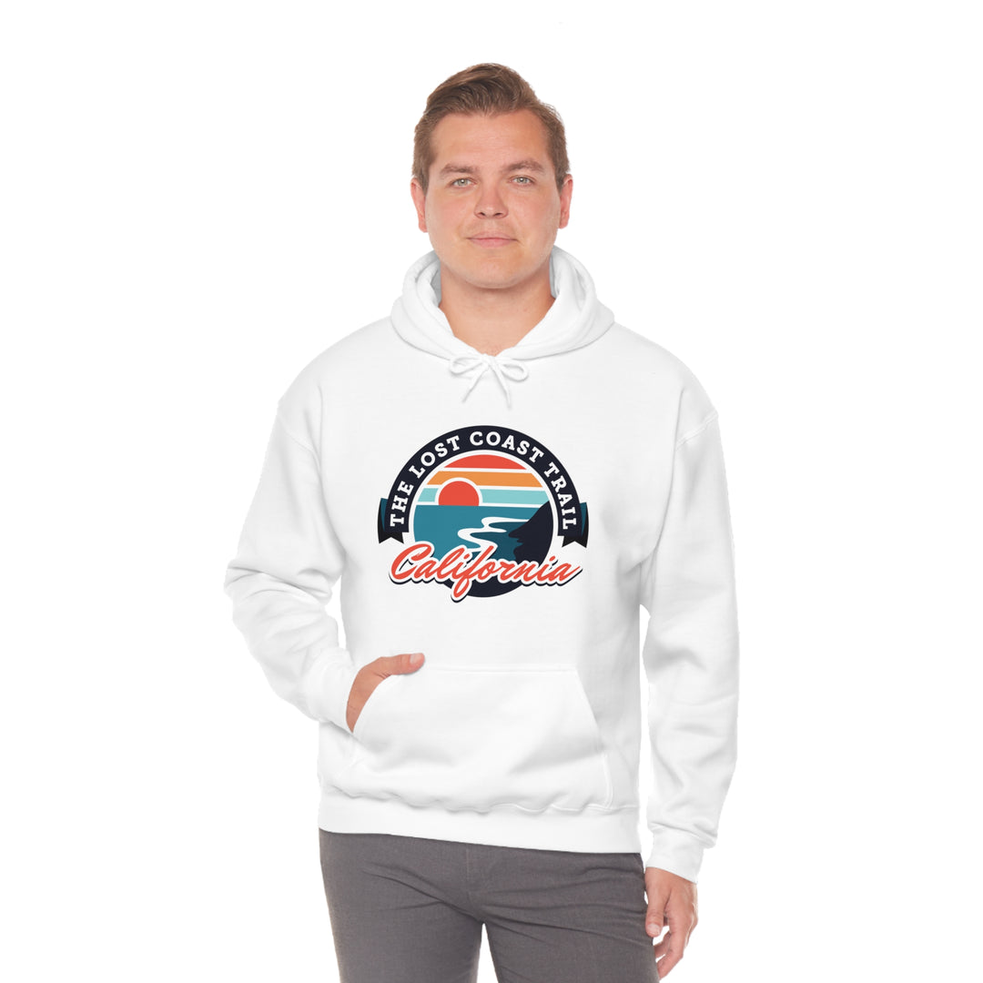 The Lost Coast Trail Unisex Heavy Blend Hoodie Sweatshirt - California, USA hiker gift